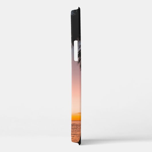 海辺のビーチに座る人 Case-Mate iPhoneケース (裏面 / 右)