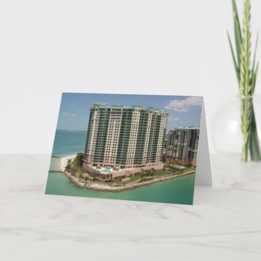 海辺のホテル、Marcoの島、フロリダ2004年 カード (正面)