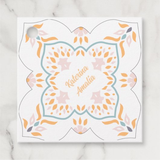 海辺のモザイク フェイバータグ (正面)