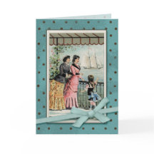 海辺のヴィクトリア時代の女性たち