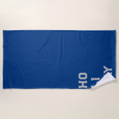 海辺の休日 ビーチタオル (正面)