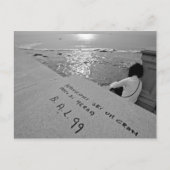 海辺の反射 ポストカード (正面)