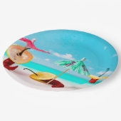 海辺の唐辛子 ペーパープレート (アングル)