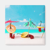 海辺の唐辛子 マグネット (正面)