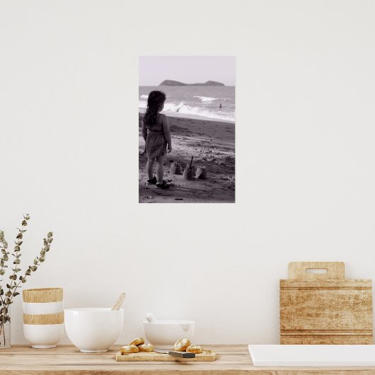 海辺の城 ポスター (キッチン)