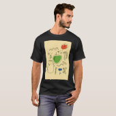 海辺の夏 Tシャツ (正面フル)