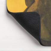 海辺の女 by ポール・ゴーガン, ヴィンテージ ファイン アート マウスパッド (コーナー)