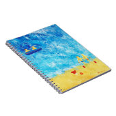 海辺の子供たち 現代アート ノートブック (右側)