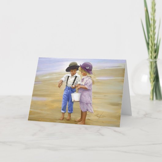 海辺の宝物 カード (正面)