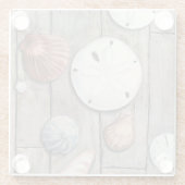 海辺の宝物 ガラスコースター (裏面)