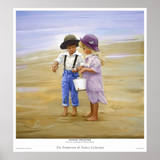 海辺の宝物 ポスター (正面)