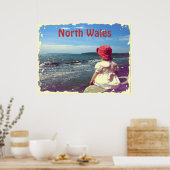 海辺の少女 ポスター (キッチン)