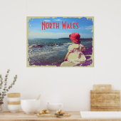 海辺の少女 ポスター (キッチン)