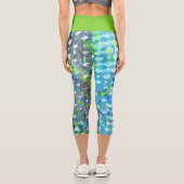 海辺の嵐 カプリレギンス (裏面)