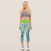 海辺の嵐 カプリレギンス (正面)