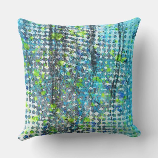 海辺の嵐 クッション (裏面)