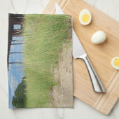 海辺の布巾 キッチンタオル (四つ折り)