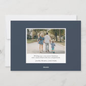 海辺の平和 |写真コラージュカード シーズンカード (裏面)