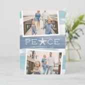 海辺の平穏 | ホリデー フォト カード (スタンド正面)