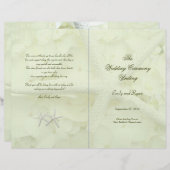 海辺の庭園折りヒトデ計画テンプレート (正面/裏面)