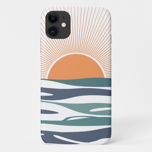 海辺の日の出 Case-Mate iPhoneケース (裏面)