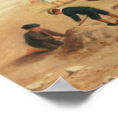 海辺の景色 ポスター (角)