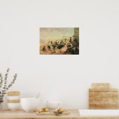 海辺の景色 ポスター (キッチン)