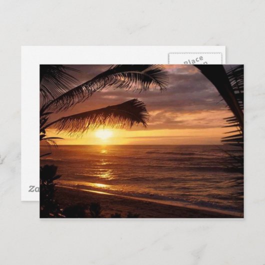 海辺の景色 ポストカード (正面/裏面)