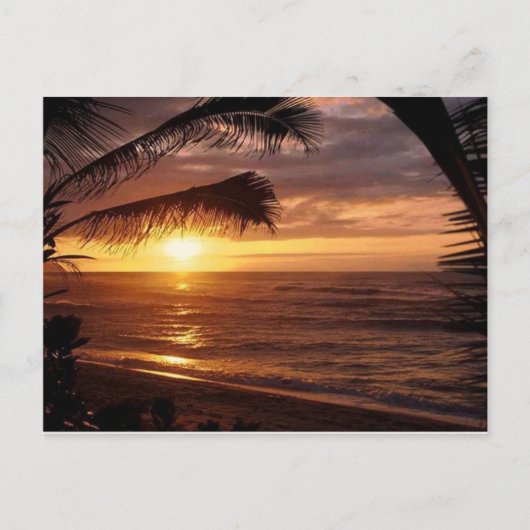 海辺の景色 ポストカード (正面)