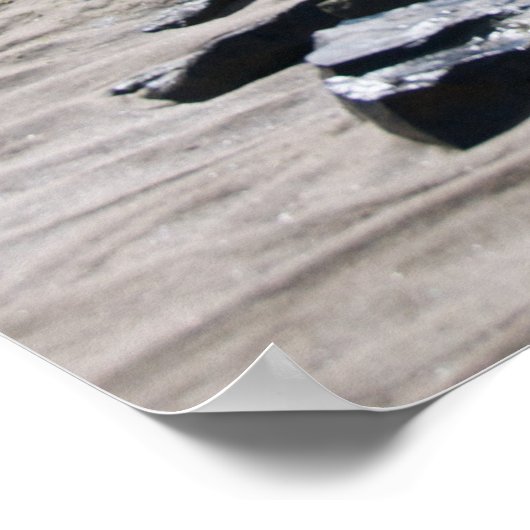 海辺の景色 – 海 ポスター (角)