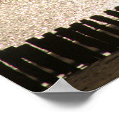 海辺の景色 – 船 ポスター (角)