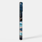 海辺の波の風景 1 iPhoneケース (右側面)