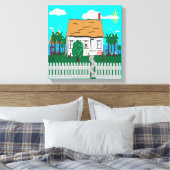 海辺の生活 キャンバスプリント (インサイチュ (寝室))