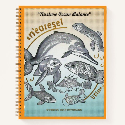 海辺の生活 ノートブック (正面)