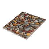 海辺の砂利セラミックタイル タイル (側面)