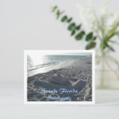 海辺の砂城 ポストカード (スタンド正面)