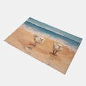 海辺の砂州 ドアマット (アングル)