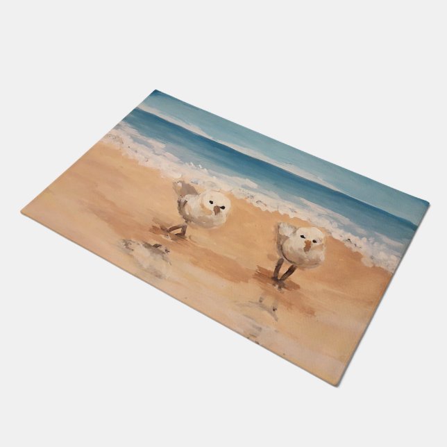 海辺の砂州 ドアマット (アングル)