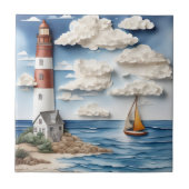 海辺の紙ドリーム3 タイル (正面)