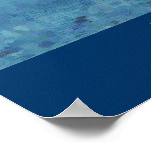 海辺の美しい ポスター (角)