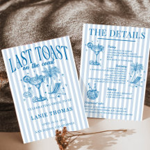 海辺の花嫁の友達のパーティー 青