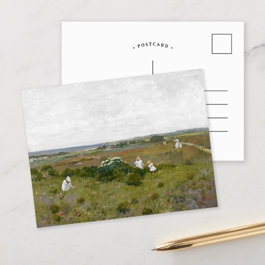 海辺の花 | ウィリアムメリットチェイス ポストカード