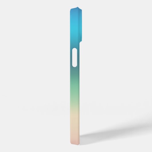 海辺の虹とグラデーションの海ストライプ車 Case-Mate iPhoneケース (裏面 / 右)