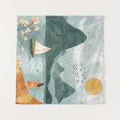 海辺の静けさ タペストリー (正面(横))