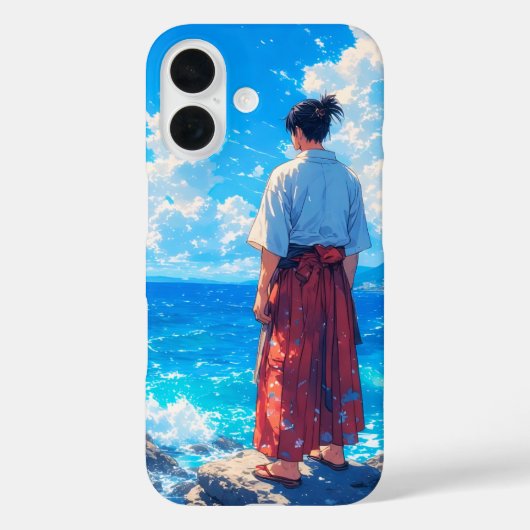 海辺の静寂 - Umibe no Seijaku Case-Mate iPhoneケース (裏面)