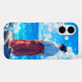 海辺の静寂 - Umibe no Seijaku Case-Mate iPhoneケース (裏面 (横))