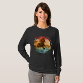 海辺の風景を駆ける馬 Tシャツ (正面フル)