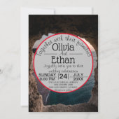 海辺の風景パーティー ウェディング招待状 招待状 (正面)