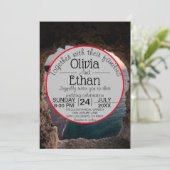 海辺の風景パーティー ウェディング招待状 招待状 (スタンド正面)