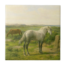 海辺の馬(Rosa Bonheur)